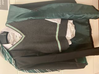 Traje harry potter ( Slitherin) .. 