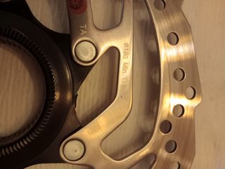 Discos freno Shimano RT 10. 180 y 160 Center lock.