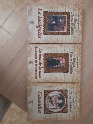 Libros Benito Pérez Galdos
