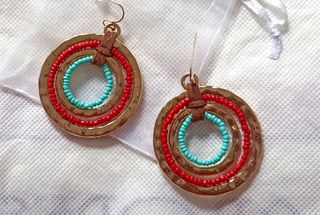 Pendientes estilo boho. Bohemio