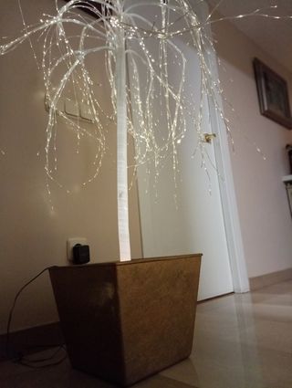 Macetas cuadrada oro