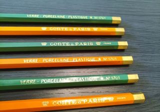 Lote Antiguos Lápices de Colores CONTÉ A PARIS