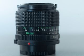 Óptica Canon FD 28mm f2