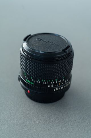 Óptica Canon FD 28mm f2