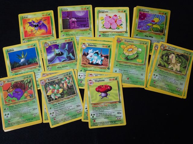 Cartas pokemon pack 171 cartas para niños