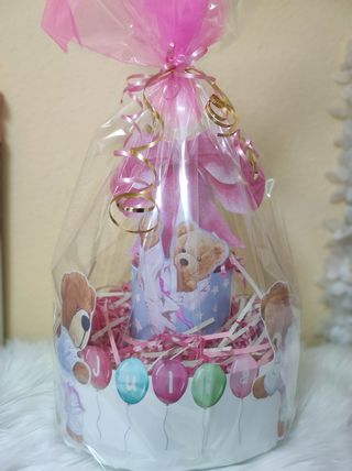 👣TARTA DE PAÑALES👶