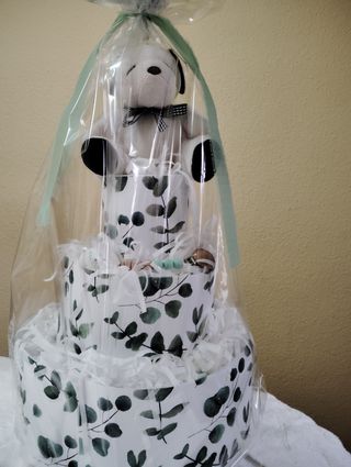 👣TARTA DE PAÑALES👶