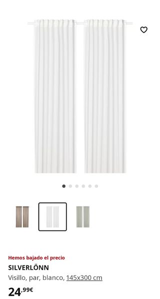 Cortina / visillo ikea