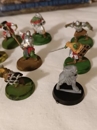 Miniaturas orcos d mordor el señor de los anillos
