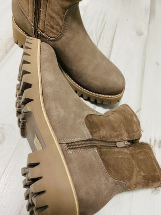 Botines con pelo