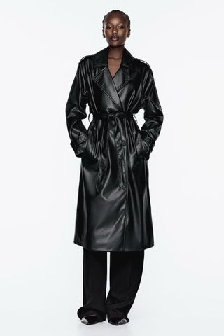 Trench Cuero 100%, Gabardina Piel mujer