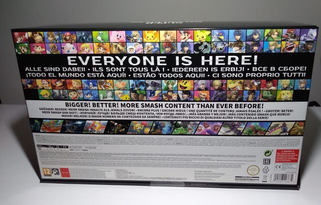 Edición Limitada Super Smash Bros Ultimate Switch