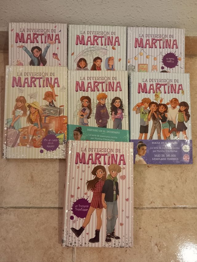 Libros "La diversión de Martina".