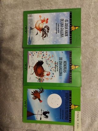 Lote 3 libros infantiles a 3 euros cada uno