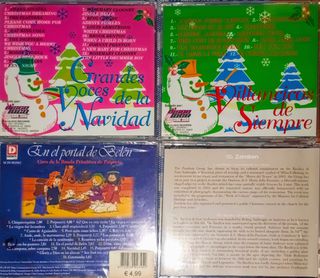NAVIDAD PACK 4 CDS