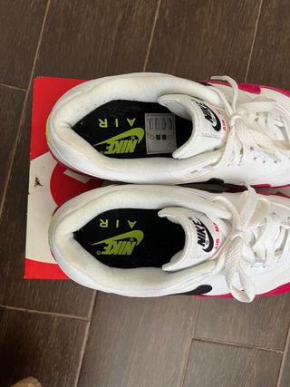 Nike Air Max 1 (Bolt/Rush Pink)