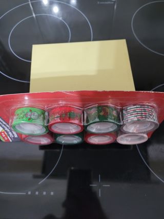 Cintas adhesivas con motivos navideños