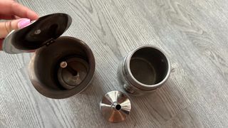 Cafetera acero inoxidable