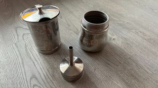 Cafetera acero inoxidable