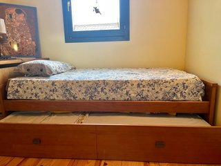 Cama nido madera y escritorio opcional - Cerdanya