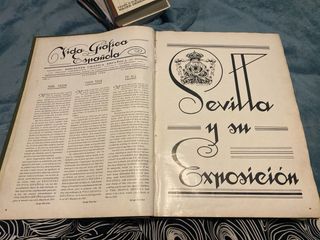 libro antiguo de 1929 Vida Grafica Española