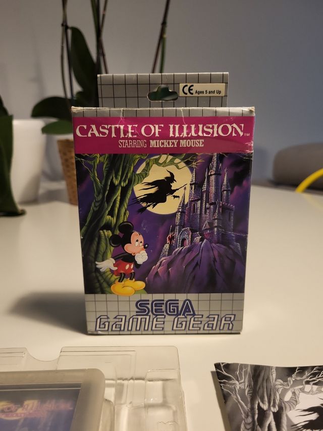 ORIGINAL Gamegear Castle of illusion