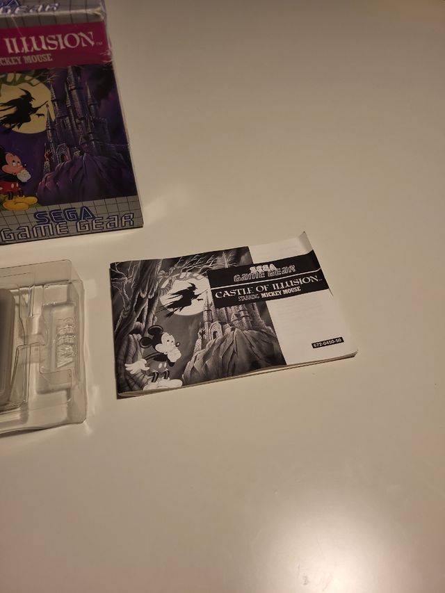 ORIGINAL Gamegear Castle of illusion