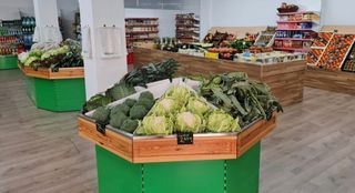 Mueble expositor frio