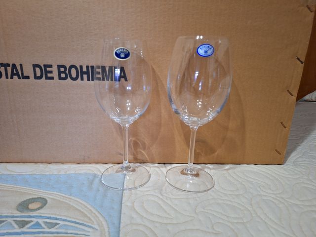 CRISTALERÍA BOHEMIA NUEVA 20 PZ 4ª bajada precio