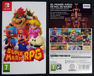 Super Mario RPG. LAMINA PROMOCIONAL