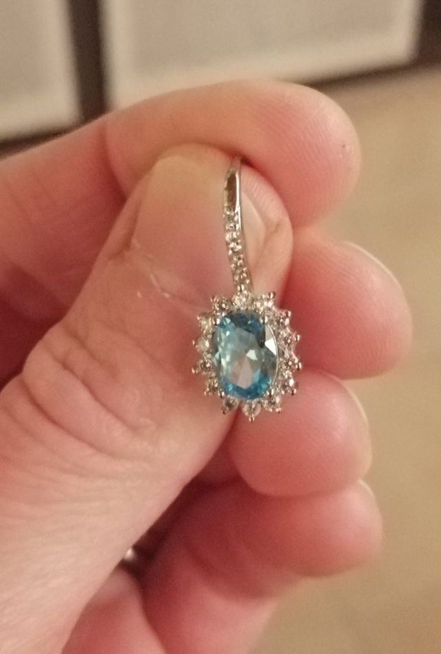 Orecchini Princes Bluespirit argento