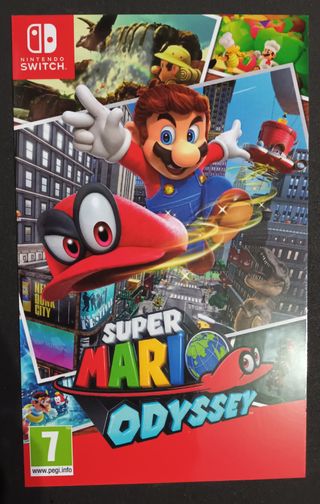 Super Mario Odyssey. Lamina promo
