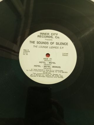 Vinilo the sounds of silence the lounge lizards ep