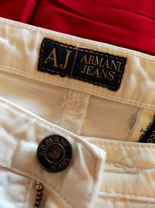 Pantalón Giorgio Armani blanco impecable