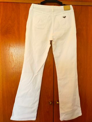 Pantalón Giorgio Armani blanco impecable