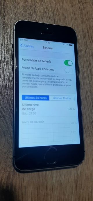 Iphone 5s 16Gb Gris Espacial