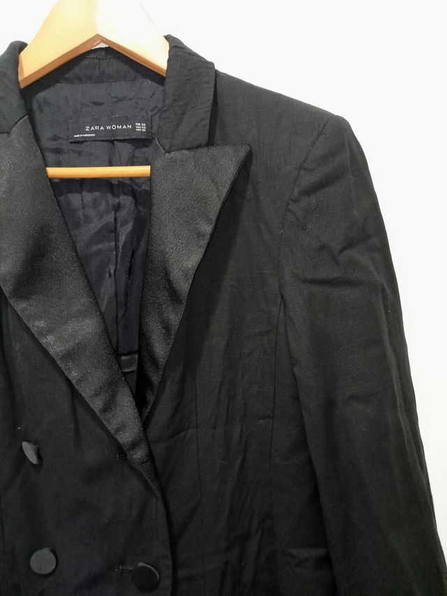 Americana larga. Zara