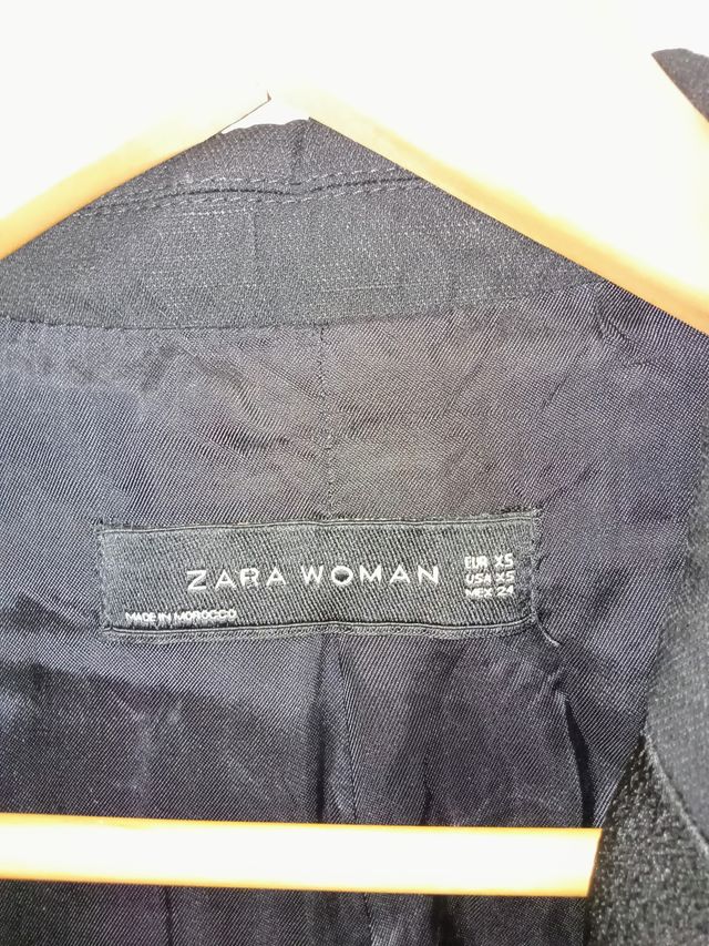 Americana larga. Zara