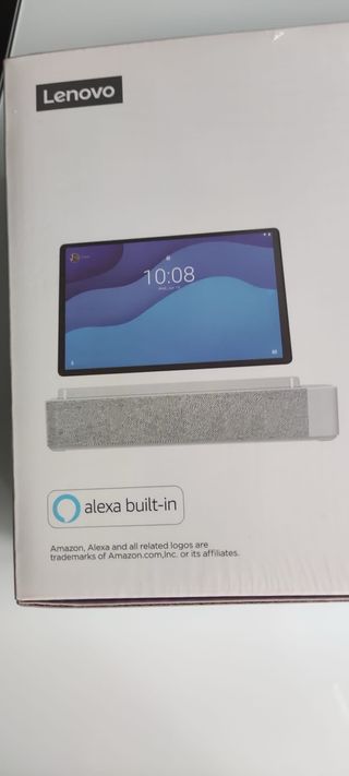 Tablet LENOVO con altavoz alexa