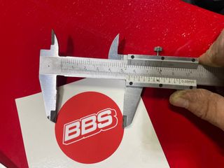 Pegatina bbs tapas de llantas Japan racing