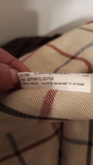 Abrigo Thomas Burberry