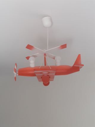 Lampara avión infantil