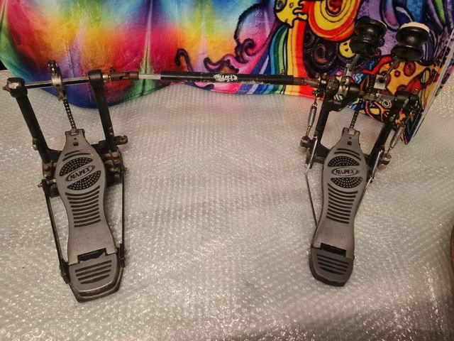 Doppio pedale mapex per batteria  drum