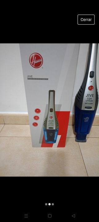 Aspirador de mano Hoover 7.2 v