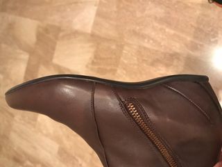 botines marrones talla 36 todo piel muy comodos