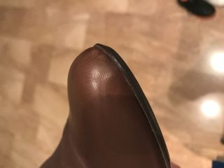 botines marrones talla 36 todo piel muy comodos