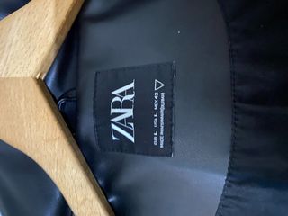 Cazadora acolchada Piel Zara Hombre