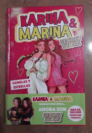 LIBRO " KARINA Y MARINA" ED. SECRET STARS