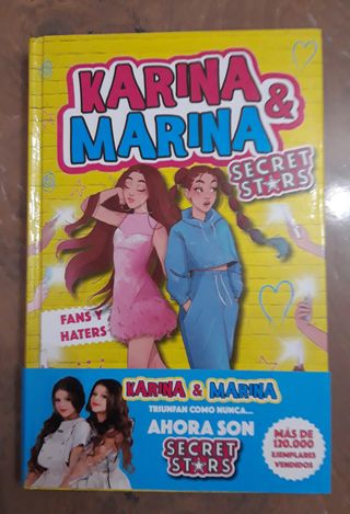 LIBRO " KARINA Y MARINA" ED. SECRET STARS