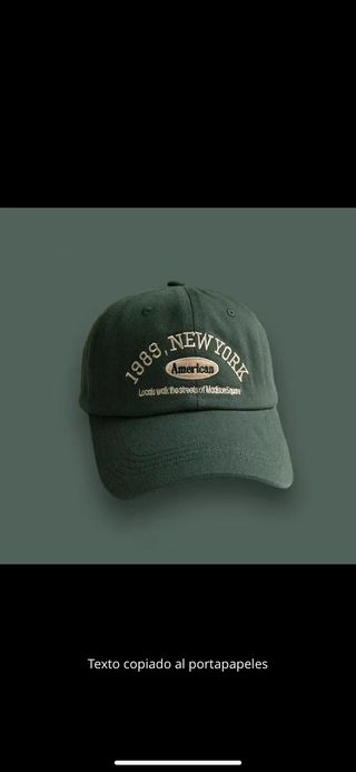 Gorra “New York”